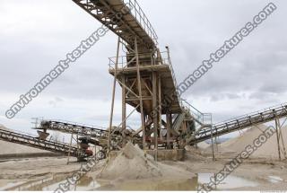 Photo Textures of Background Gravel Quarry